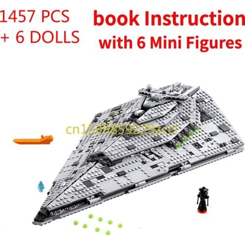 10901 Star Destroyer Blocks Compatible Star movie Wars 75190 Building Blocks Kids Toys For Children Gift