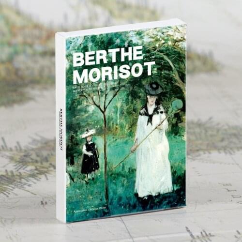 30 Pcs/Set Berthe Morisot Sketch Painting Postcard INS Style Greeting Cards Message Card DIY Journal Decoration