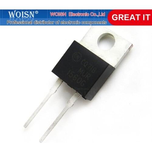 5pcs/lot MUR1660CT MUR1660 MUR1560G MUR1560 TO-220 In Stock