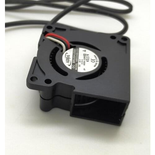 AB5024MB-C03 DC 12V Mini Blower,50X50X20mm DC 24V 0.13A 3line,Turbine Centrifugal Cooling Fan