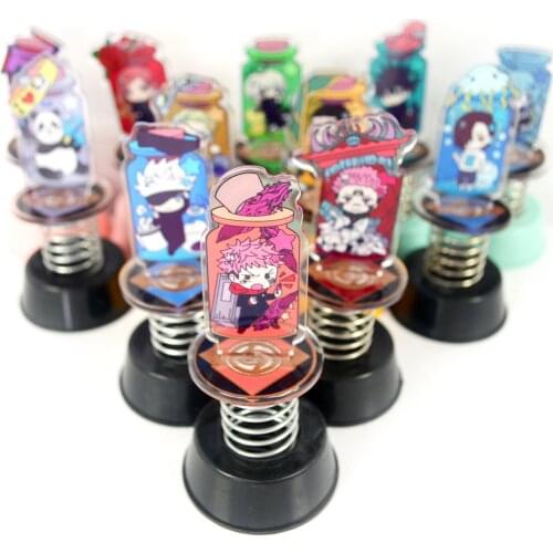 Anime Jujutsu Kaisen Gojo Satoru Cosplay acrylic Shake the spring brand