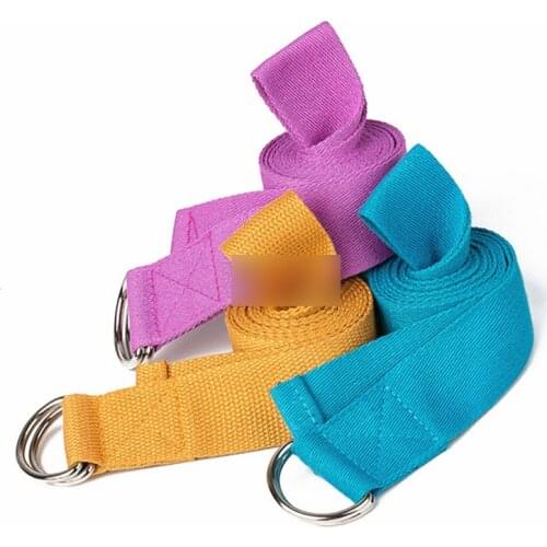 D02 Yoga Rope Stretch Cotton Extend Strength Training Assist Stretch Tape Dance Band Yoga Stretch Belt