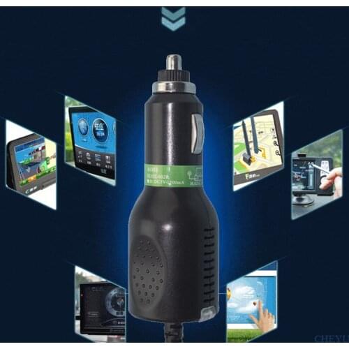 DC 5V 2.1A Mini USB Car Power Charger Adapter Cable Cord For GPS Camera 3.5m