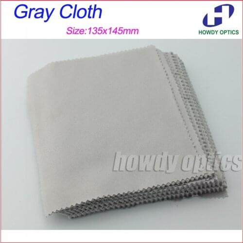 HM-25) Free Shipping 135x145mm Gray Grey Sunglass Eyeglass Lens Phone MP4 MP5 Small Size Microfiber cleaning cloth