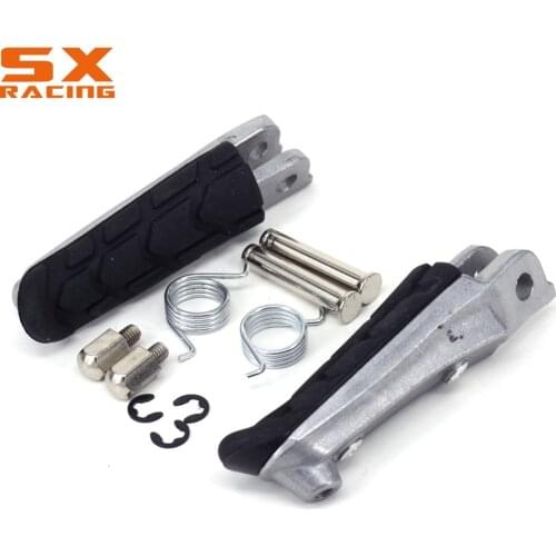 Motorcycle Street Bike Front Foot Pegs Pedal For HONDA CB400 CB1300 CBR1100XX CBR600 VFR800 VTR250 CBR600F RC51 VTR1000 CBR