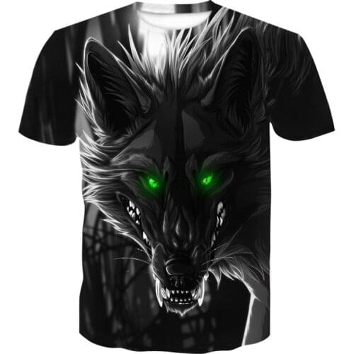 2021 New Fox Camisa Men T Shirt Vintage Flowers Design Tshirt Slim Fit Tops Pure Cotton Tees Cartoon Print Adult Clothes Tops