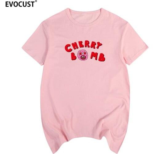 OFWGKTA Tyler The Creator cherry bomb Golf Wang Skate Harajuku T-shirt Cotton Men T shirt New TEE TSHIRT Womens