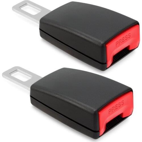 Car Seat Belt Clip Extender For Hyundai Solaris ix35 i30 Suzuki Swift Grand Vitara SX4 Vitara