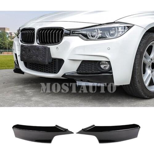 Exterior Front Spoiler Bumper Protector Trim Cover For BMW 3 Series F30 2013-2018 Car Accessories Interior Car Decor Car Trim