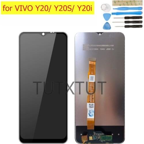 6.51" for VIVO Y20/ Y20S/ Y20i LCD Display Screen Touch Digitizer Assembly LCD Display 10 Touch Spare Repair Parts