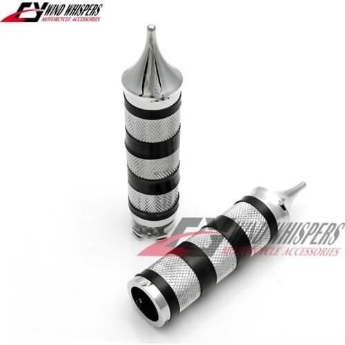 1'25mm Cruiser pointy modified handlebar grips For Harley XL 883 1200 Fat bob boy glide Magna VLX Steed Shadow
