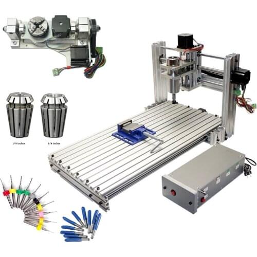5 axis CNC Router Engraving Machine 3060 USB Ball Screw Pillar Type Wood Milling Machine