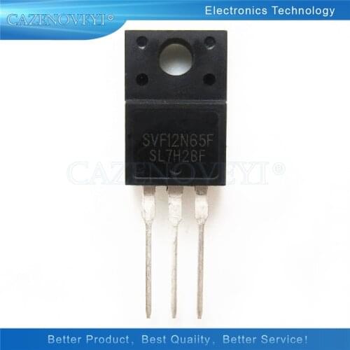 5pcs/lot SVF12N65F SVF12N65 12N65 12A 650V TO-220F In Stock