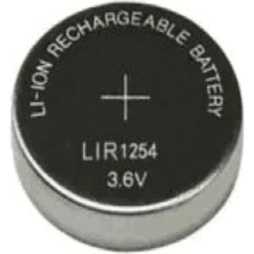 Free shipping 2pcs/lot LIR1254 1254 3.6V 100%new in stock