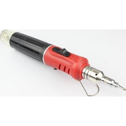 Free Shipping Self-Ignition 10-in-1 Gas Soldering Iron Cordless Welding Torch Kit Tool HS-1115K NEW