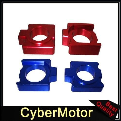 Rear Axle Blocks Chain Adjuster For CR125R CR250R CRF250R CRF250X CRF250RX CRF450R CRF450X CRF450RX CRF450L