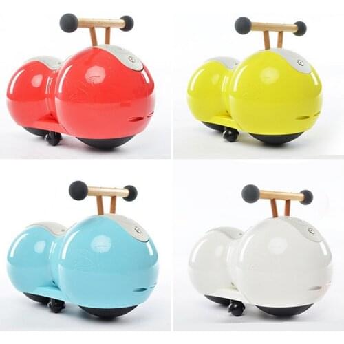 Children peanut gourd design baby scooter infants twisting car walk drift walkers small baby ride on car