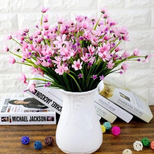 Fake Flower Simulation Orchid Gypsophila In Summer Wedding Home Decoration Flower Arrangement Supplies Artificial Flower Decor