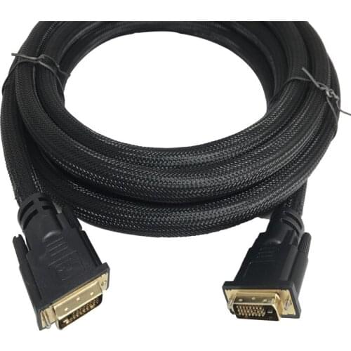 1080P 3D HDMI to DVI HDMI cable 24+1 pin adapter cables for LCD DVD HDTV XBOX High speed DVI hdmi cable 5m