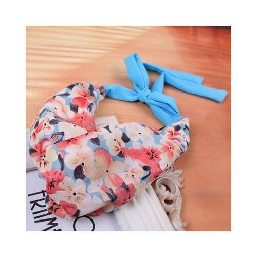 Women Bride Flower Headband Bohemian Rose hair band Crown Hairband headwear Elastic Beach Hair Accessories 3pcs FD06