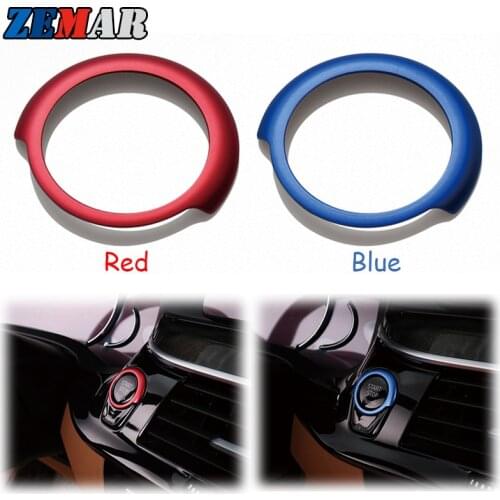 Aluminum Alloy Multimedia Buttons Covers Engine Start Stop Trim Sticker For BMW X3 G01 X4 G02 G30 G32 2018 2019 2020 Accessories