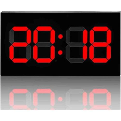 2021 Nordic Acrylic Wall Clock Creative Electronic Alarm Fashion Simple Remote Control Digital Perpetual Duration