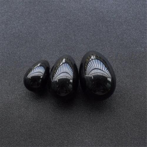 New style 3pcs/lot Natural Obsidian Drill Egg Vaginal Tightening Love Egg Exerciser vulva egg massage function assisted Hygiene