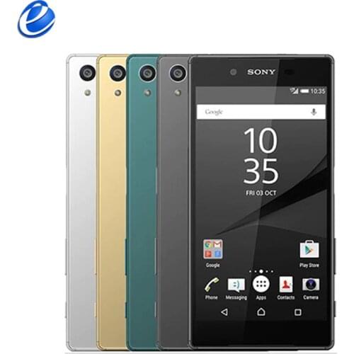 Original Unlocked Sony Z5 E6653 4G LTE NFC Octa Core 5.2" Android Smartphone RAM 3GB ROM 32GB GSM WIFI GPS mobile cellphone