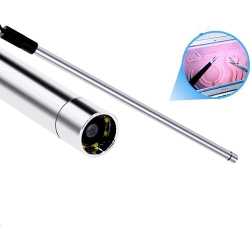 Training of simulated abdominal surgery for medical students with laparoscopic straight-rod camera and endoscope camera H