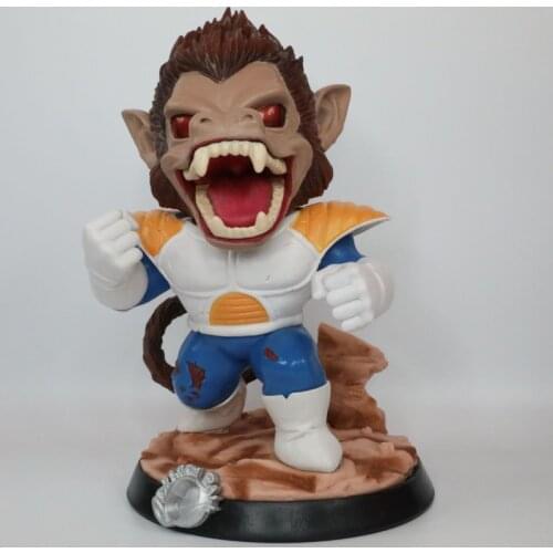 Dragon Ball Animation 53 Generation Q Version Vegeta Orangutan Boxed Figure Doll Decoration Model Toy Gift