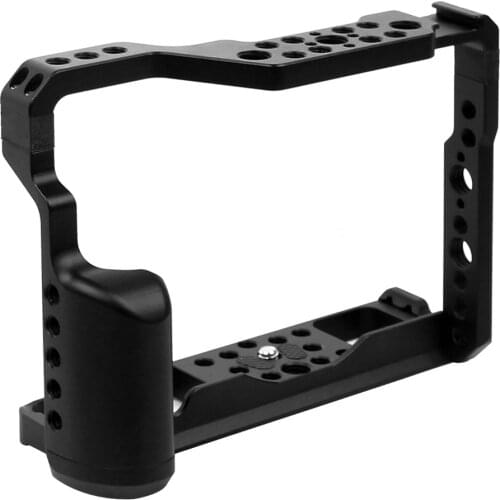 BGNing Aluminum Alloy Camera Cage Video Film Making Frame for Fujifilm XT2 XT3 DSLR Camera Stabilizer Rig Protective Case Cover
