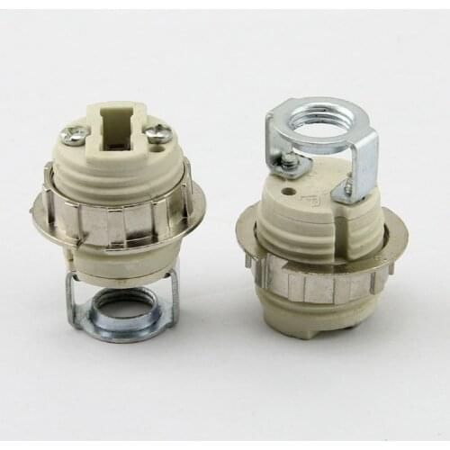 G9 complete set lamp bases, G9 lamp socket, ceramic show lampholder, G9 lamp holder with m10 bracket