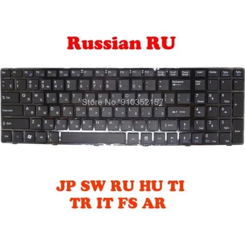 100% New Keyboard For MSI CR620 CR630 CR650 CR720 A6100 A6200 A6203 A6205 A6300 A6500 A7200 CX605 CX623 CX705MX CX720 FR600