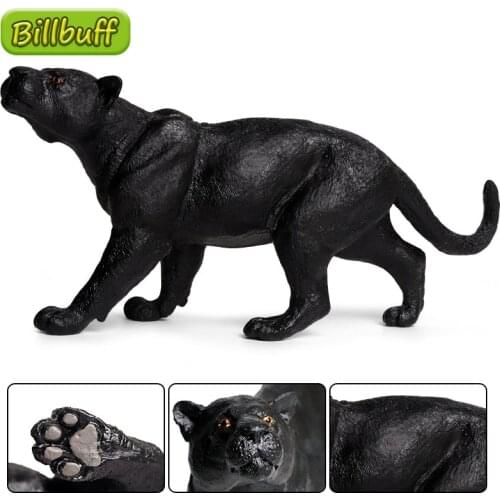 Large Simulation Wild Animals PVC Cheetah Models Action Figures Collection Miniature Cognition Educational Toy for children Gift