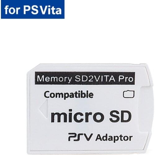 V5.0 SD2VITA PSVita Memory Micro Card for PS Vita SD Game Card 1000/2000 Sd Card Slot Adapter 3.60 System SD Card new arrival