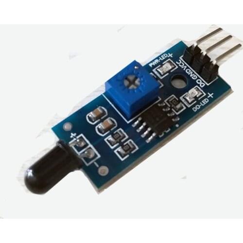 Flame sensor module Fire source detection module Infrared receiver module Fire detection