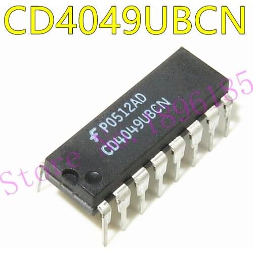 New&original CD4049UBCN CD4049BE DIP16