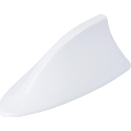 R3MD 1 Set Glossy Car Roof Shark Fin Vortex Stereo Radio Car Aerial Car Antenna Signal Antenna FM Or AM Seven Color to Choose