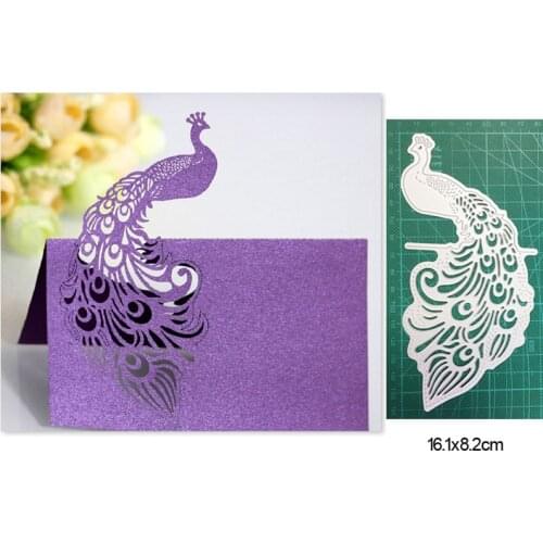 Craft dies metal cutting dies cut die mold Animal peacock bird decoration Scrapbook dies knife mould blade punch stencils dies