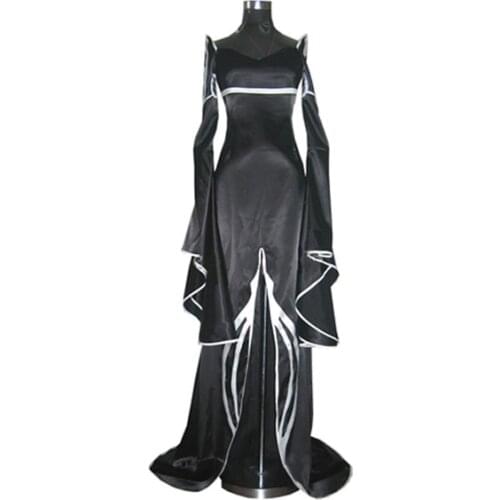 S-3XL Can be tailored Anime xxxHOLIC Cosplay Ichihara Yuko Man Woman Halloween Gothic black dress Cosplay Costume