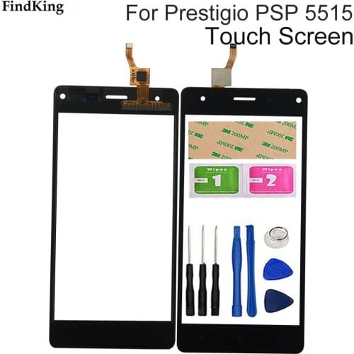 Touch Screen For Prestigio Grace P5 PSP5515DUO PSP5515 PSP 5515 Touch Screen Front Glass TouchScreen Sensor Digitizer Panel Tool