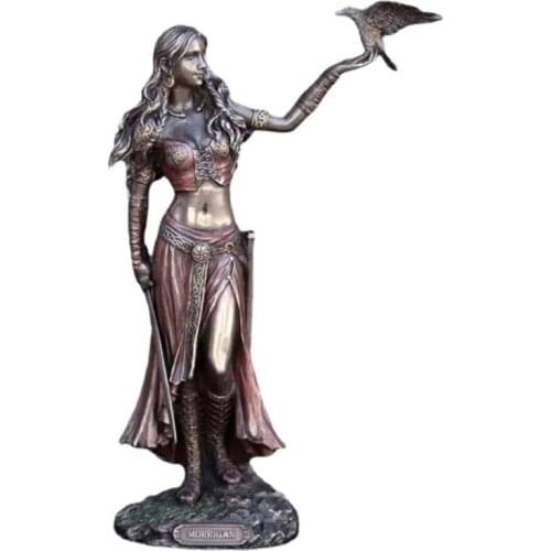 Resin Greek Goddess Figurine Plouto Lucky Fortune Sculpture Office Gift Desk Home Decor Gaeden Sculpture Angel Figurin Statue