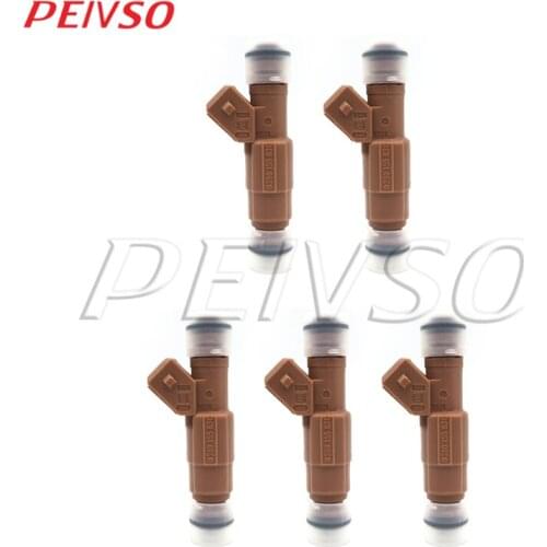 5x 0280155831 9186340 fuel injector for VOLVO C70 / S60 / S70 / V70 / XC70 / XC90 2.4L L5 Turbocharged / 2.5L L5