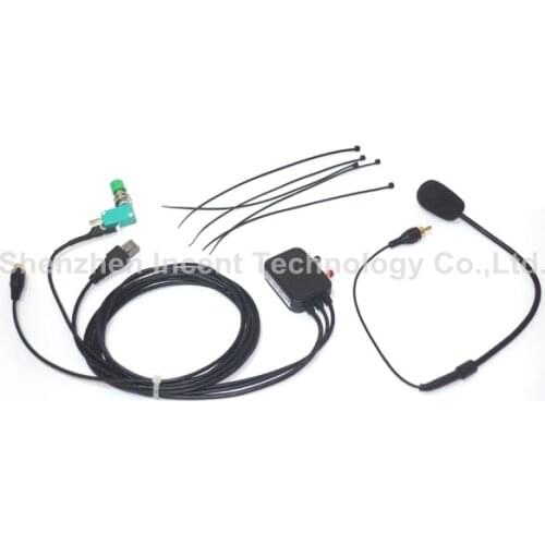 VOIONAIR 10pcs/lot 8-pin Hands-free Microphone for ICOM IC2200H IC2720 IC2820 Car Mobile Radio