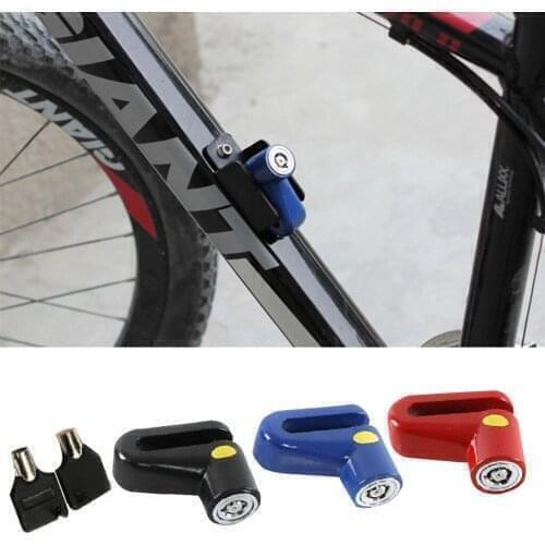 Motorcycle Lock Motocross Pitbike Anti-Theft Disc Brake Lock For YAMAHA R6 2005 Mt 125 Vstar 650 Mt09 Dragstar 650 Drag Star 400