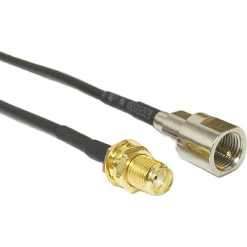 1PC New SMA female To FME male / female RG174 Coax Cable 20CM/30CM/50CM/100CM Adapter Wholesale Fast Ship