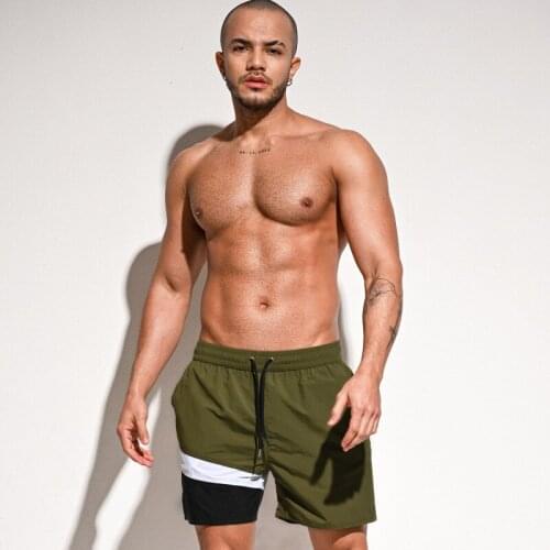 2021 new summer sexy beach shorts men swimwear gym sports board shorts swimming pool party shorts bikini swimsuits bathing suits