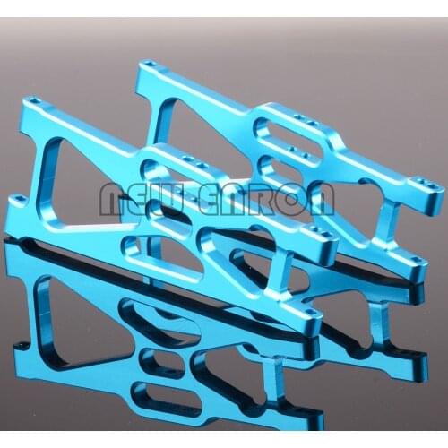 #33603 2P Aluminum Rear Lower Suspension Arm FOR RC Model Car 1/10 Monster Truck Himoto E10MTL E10MT E10BP 31604 Upgrade Parts