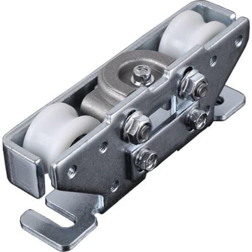 Automatic door hanging round sling electric door pulley