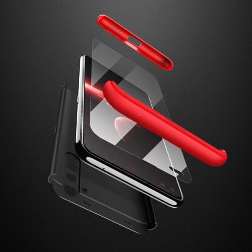 GKK Case For OPPO Realme X50 Pro 360 Full Protection With Glass Anti-knock Shockproof Hard Matte Cover For OPPO Realme X50 Pro